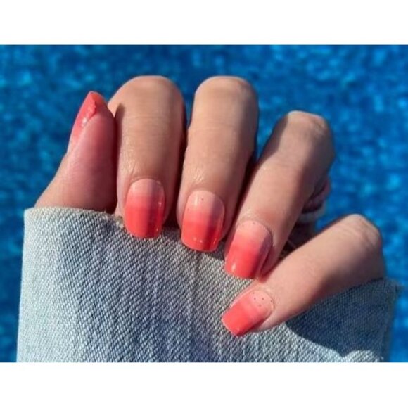 Color Street “Coral Couture” – Coral Glitter Ombre (NIB) - Picture 2 of 7